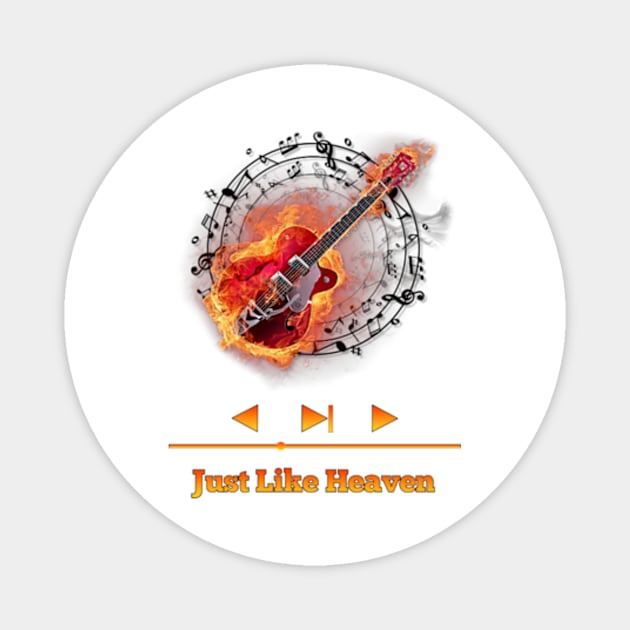 Just Like Heaven With Guitars Magnet by Ayaaart